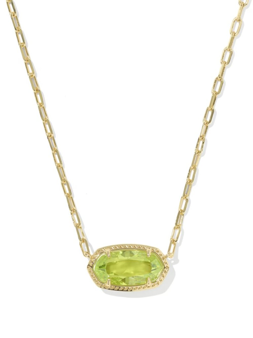 Kendra Scott Elisa Luxe Gold Short Pendant Necklace